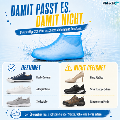 PlitschiGo 💧 Trockene Sneaker. Sauber unterwegs.