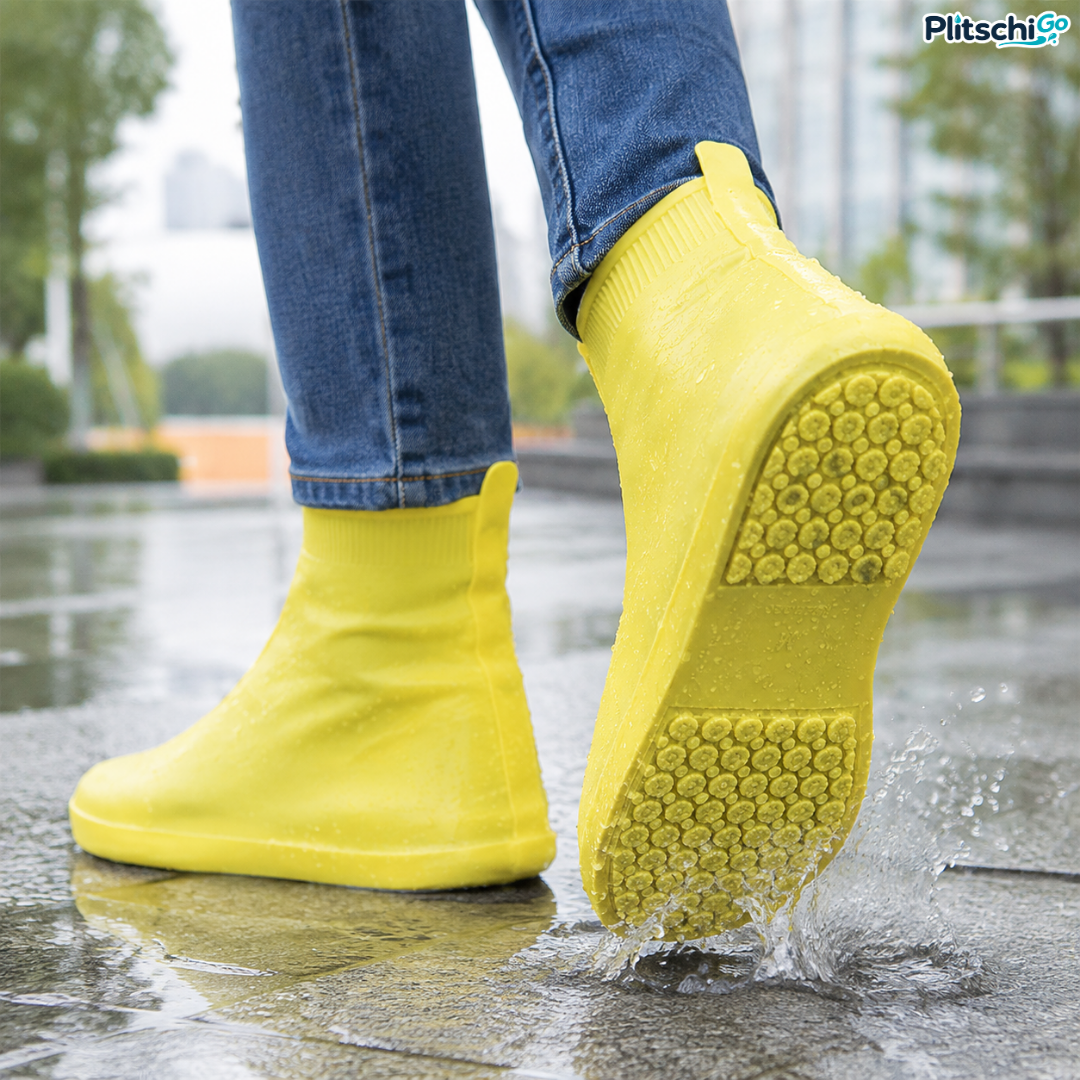 PlitschiGo 💧 Trockene Sneaker. Sauber unterwegs.